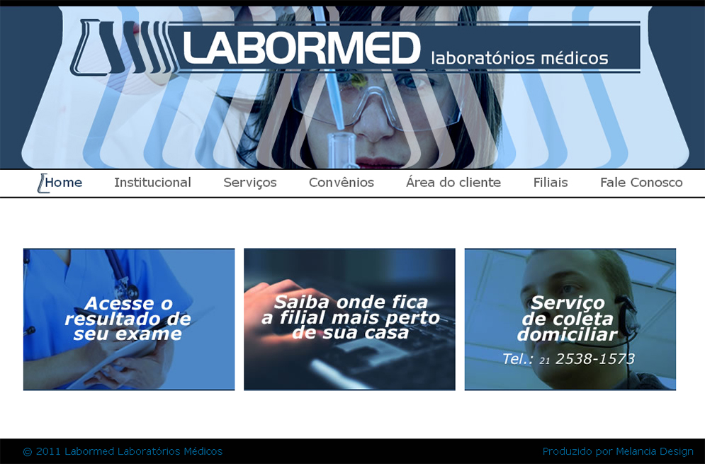 Labormed - Site em WordPress